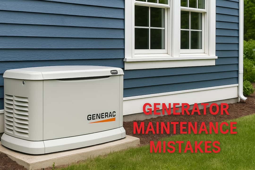 Top 3 Generator Maintenance Mistakes Homeowners Make