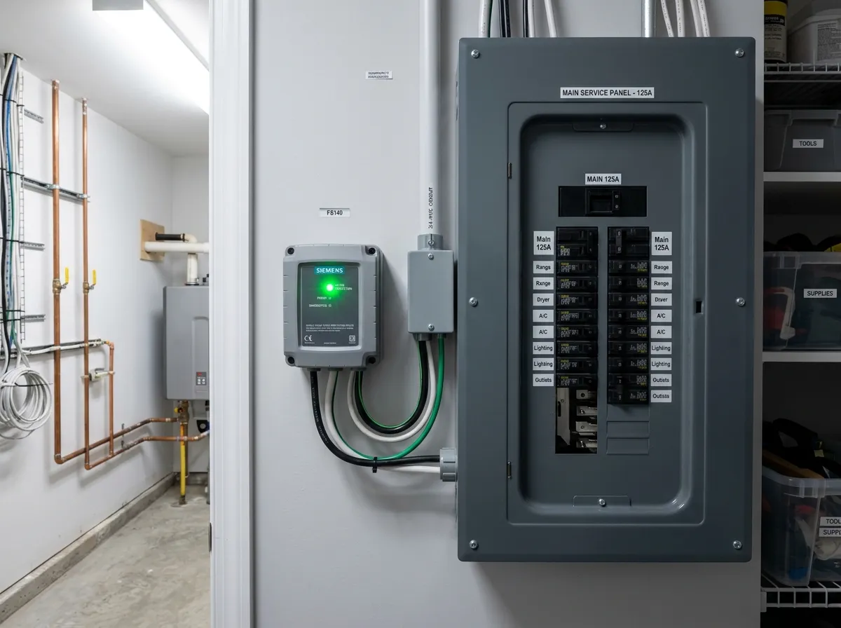 Whole house surge protection installation residential Wall Township NJ